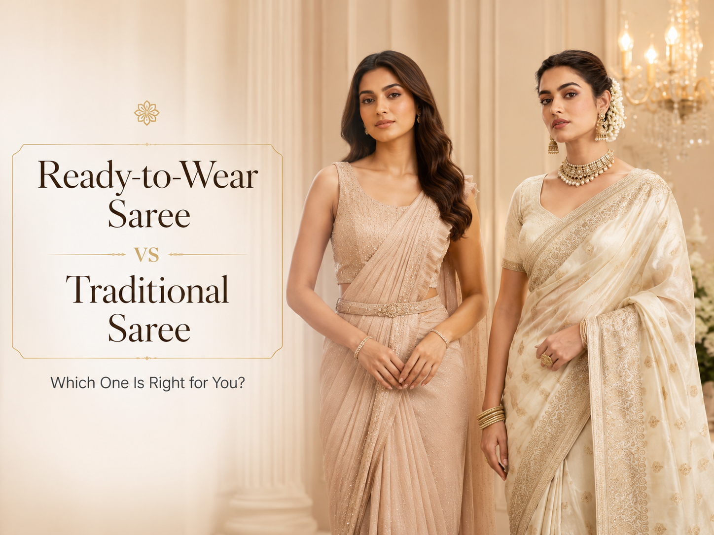 Ready-to-Wear Saree vs Traditional Saree: Which One Is Right for You?