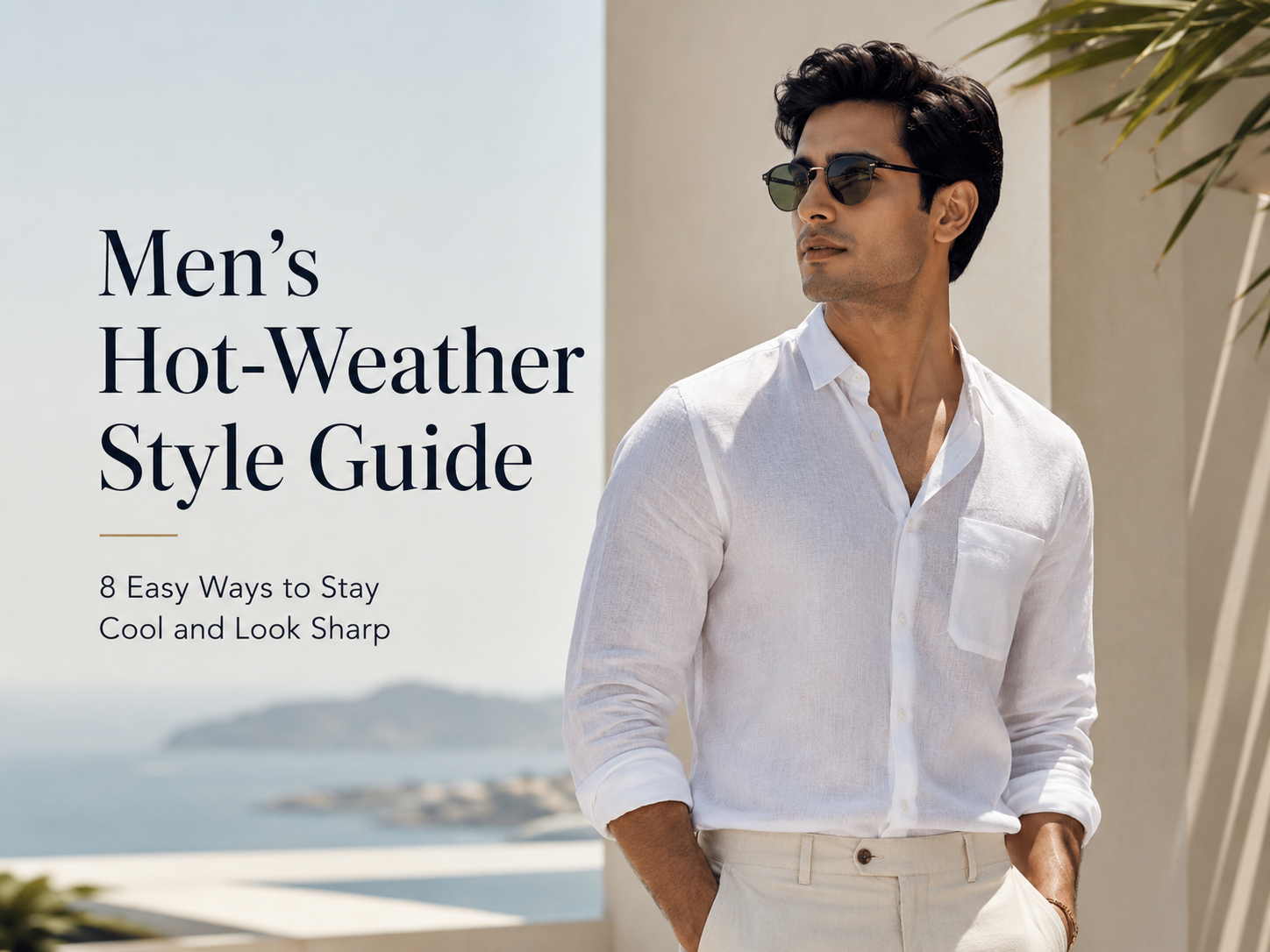 Men’s Hot-Weather Style Guide: 8 Easy Ways to Stay Cool and Look Sharp