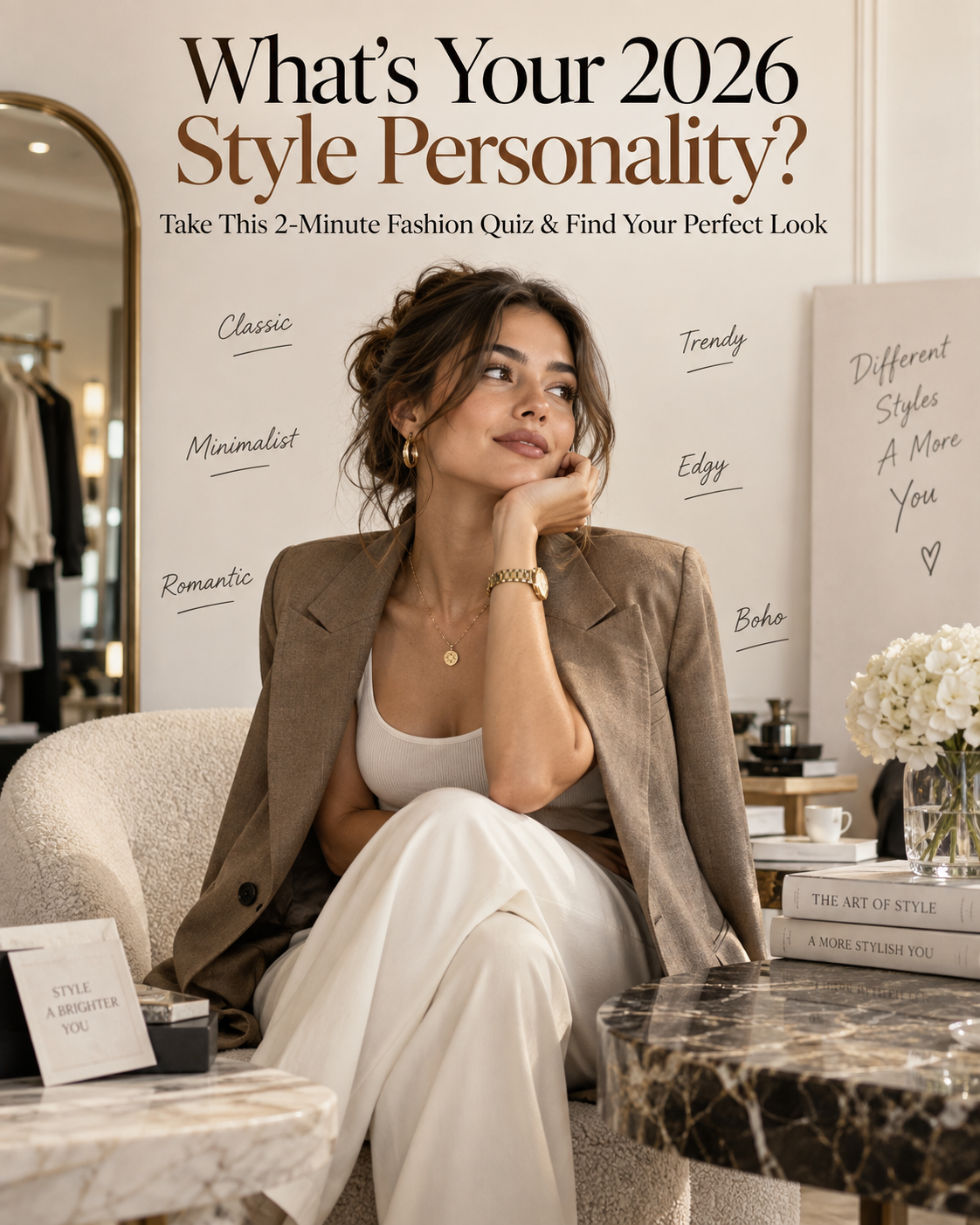 What's your 2026 style personality fashion quiz