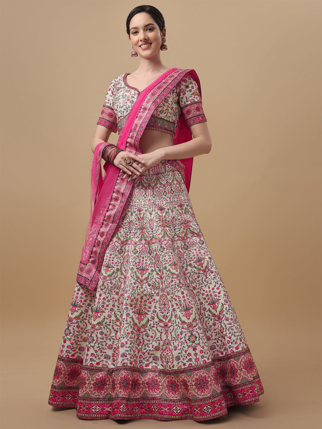Swarovski Symphony Exclusive Lehenga - qivii