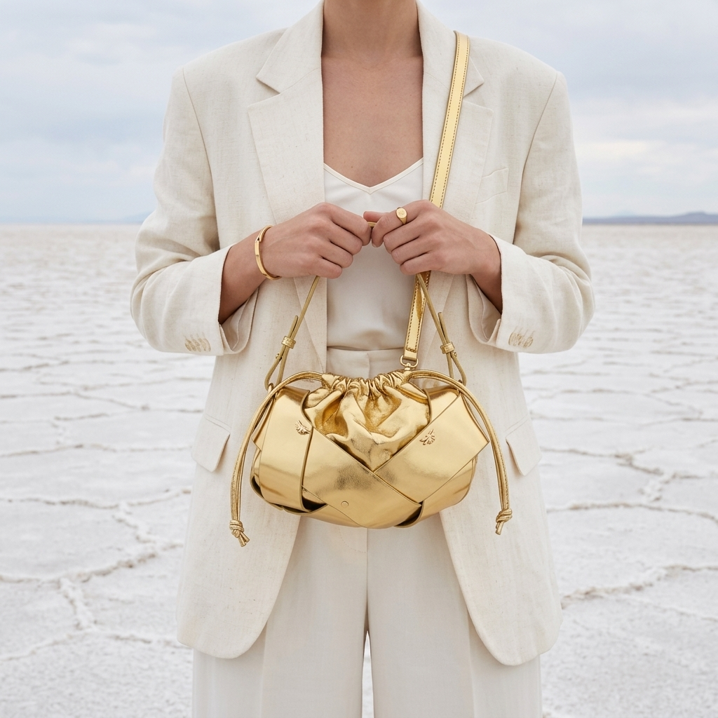 Aurea Knot Bag in Vegan Leather - By Qivii