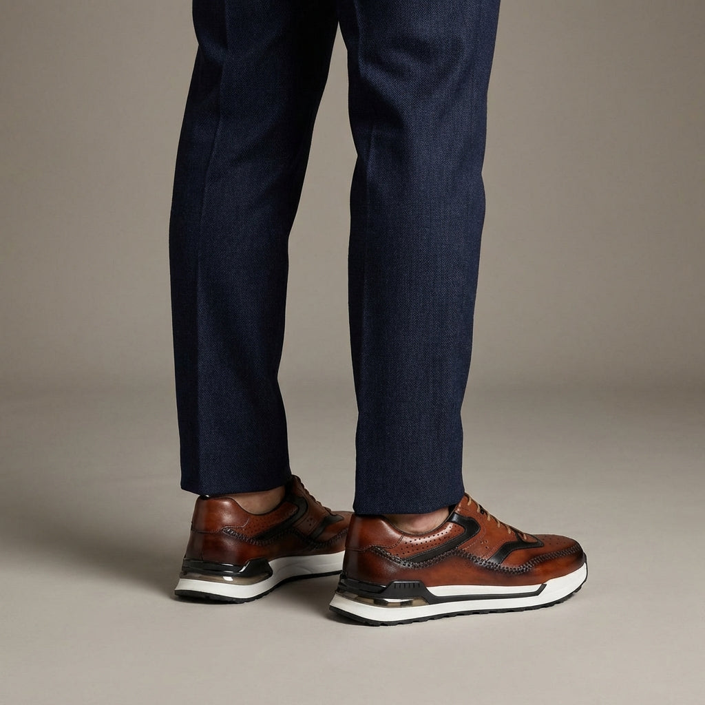 Montague Cowhide Air Sneakers