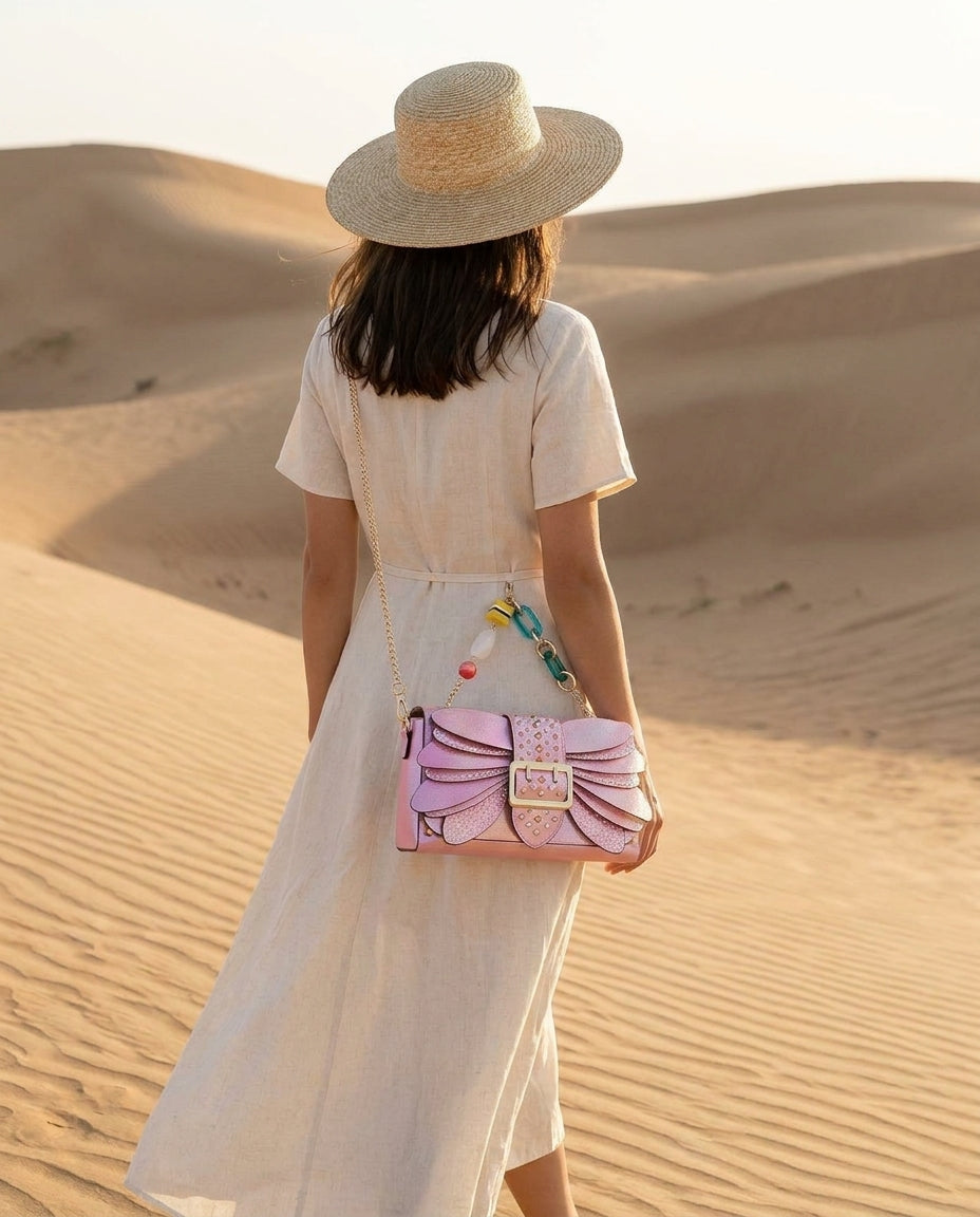 The Papillia Mini in Vegan Leather - By Qivii