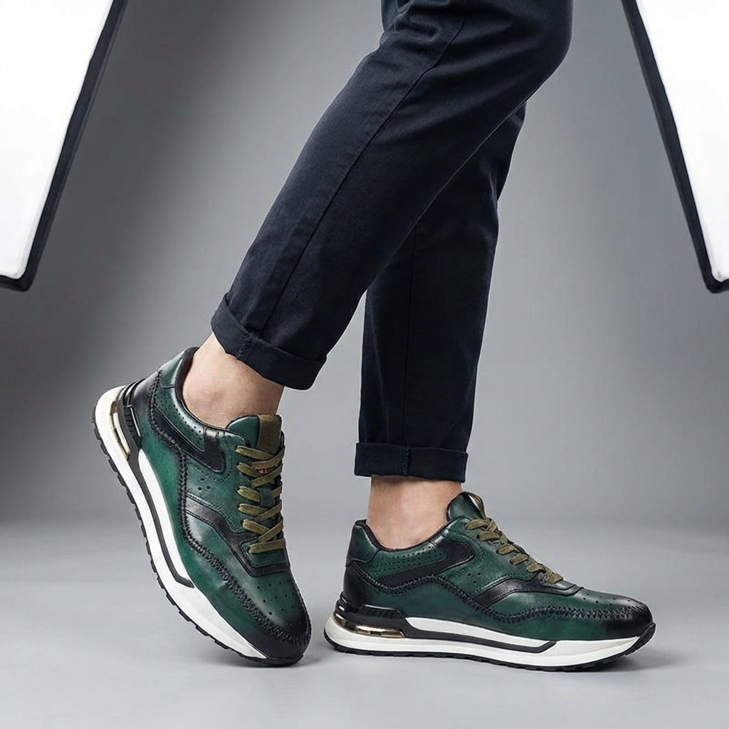 Montague Cowhide Air Sneakers