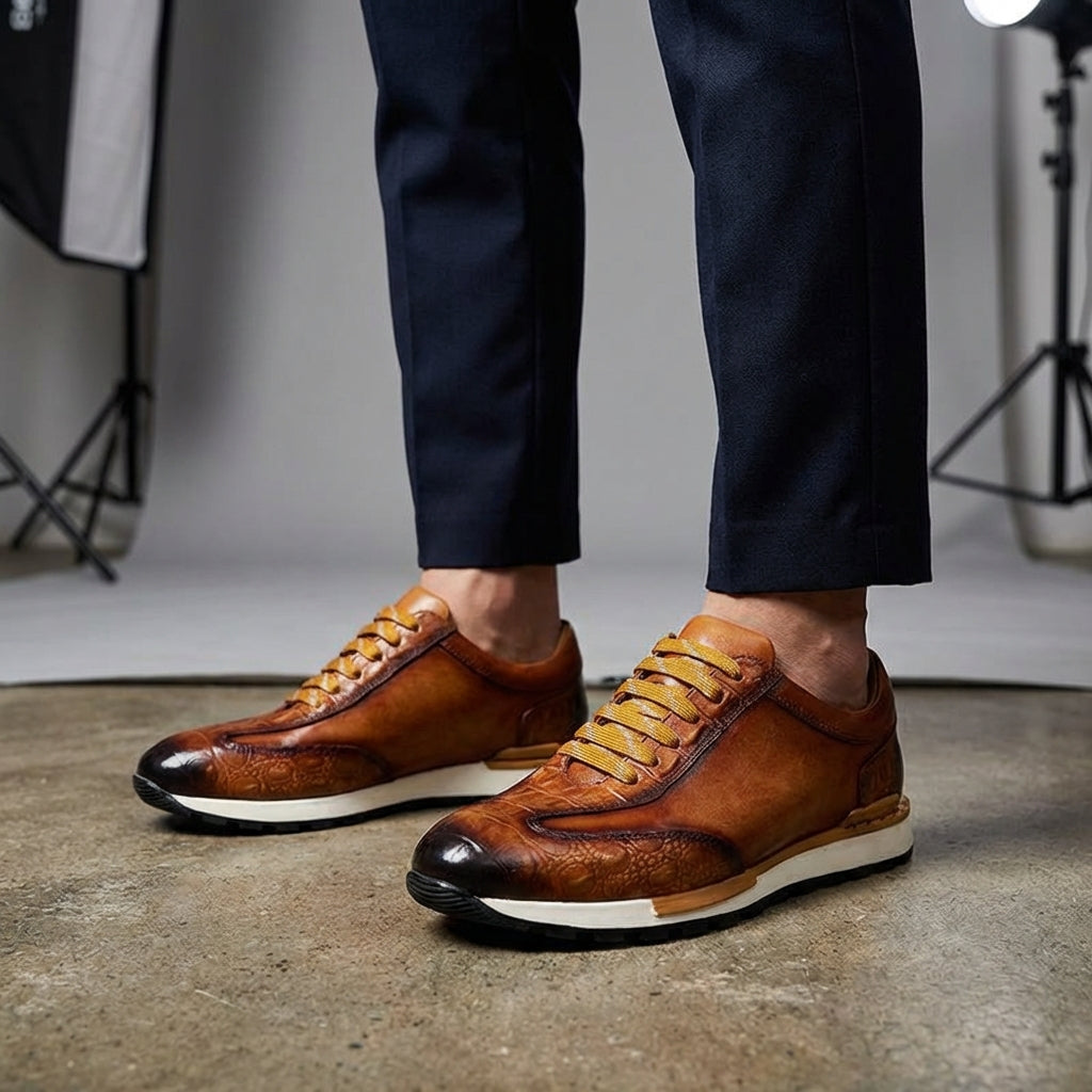 Dorsale Leather Sneakers