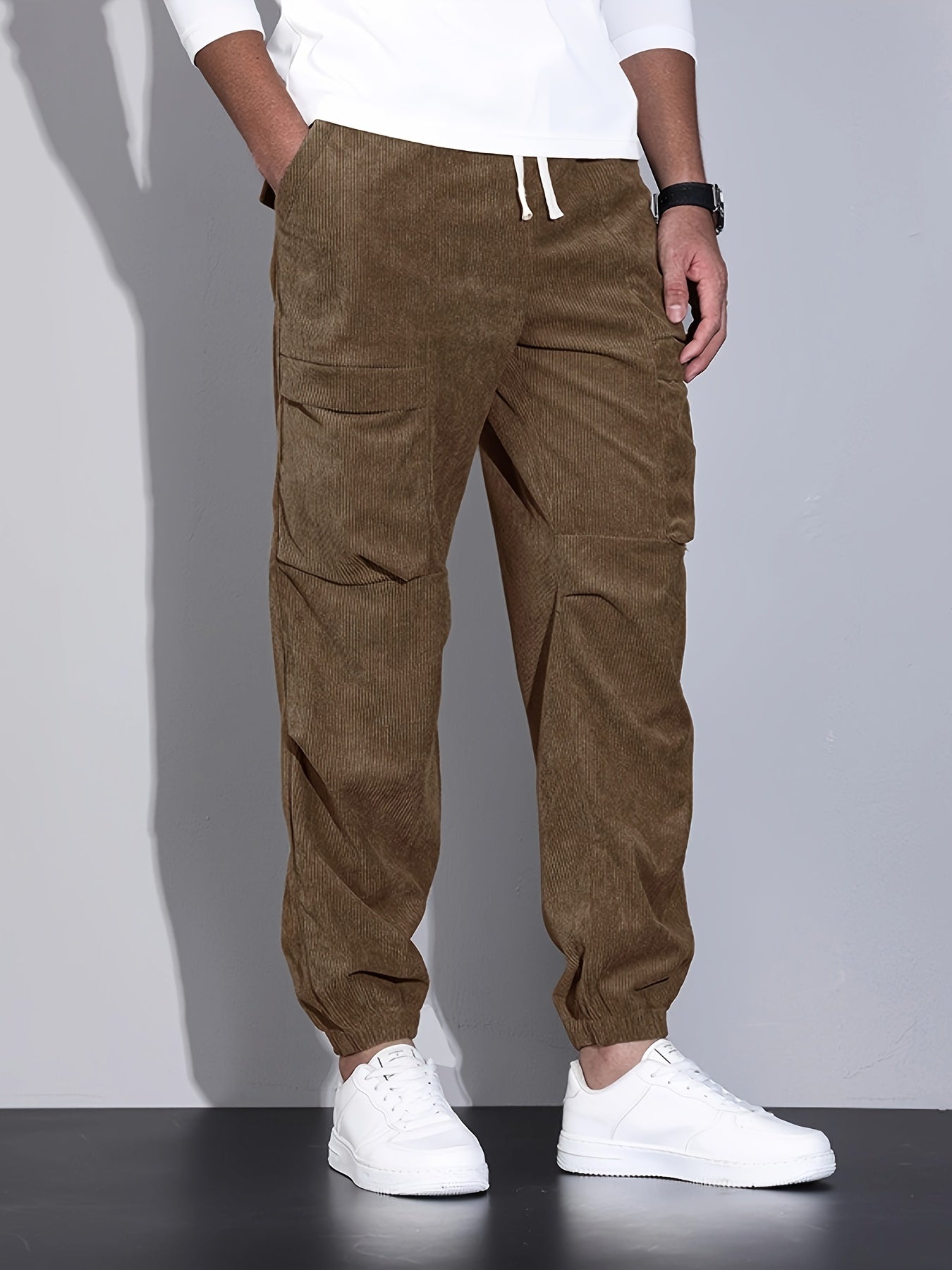 Rossi Roma | CORDUROY CARGO BROEK - By Qivii