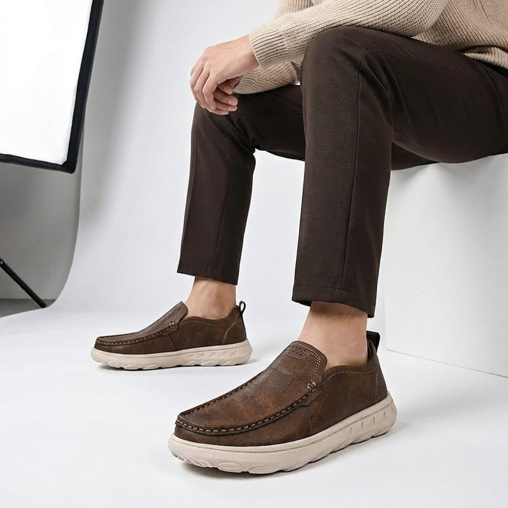 Bresco Cowhide Loafers