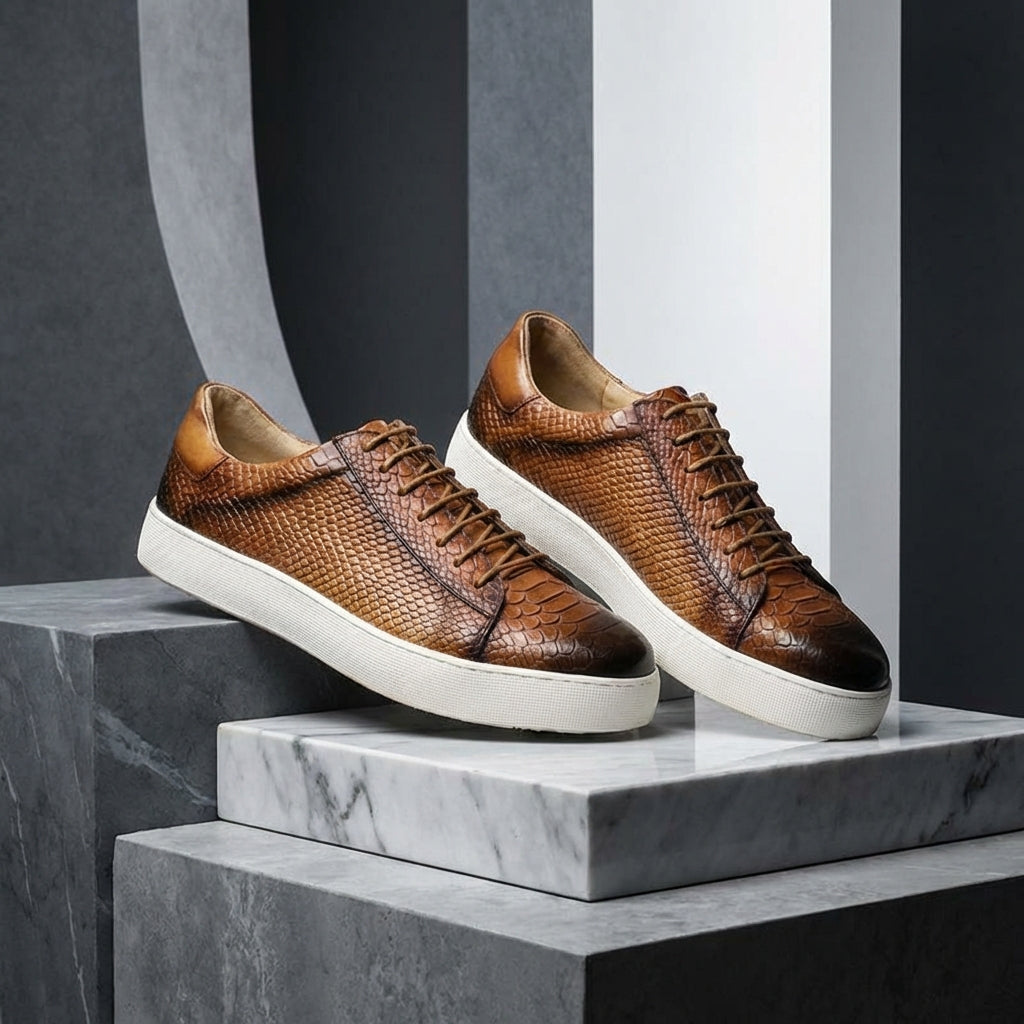 Altieri Casual Leather Sneakers