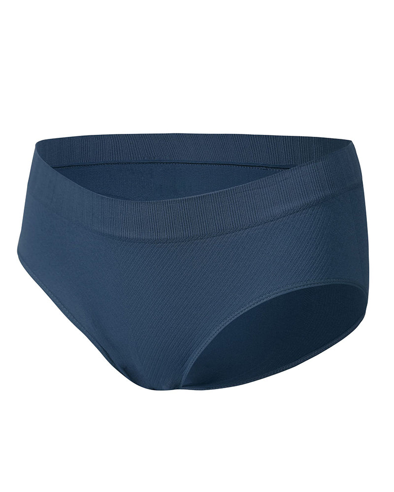 Women’s Solid Hip-Lifting Pure Cotton Slimming Briefs Seamless Low Waist Underwear - By Qivii