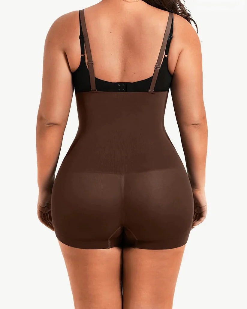 Seamless High Waisted Tummy Control Shapewear Shorts for Women with Removable Straps - By Qivii
