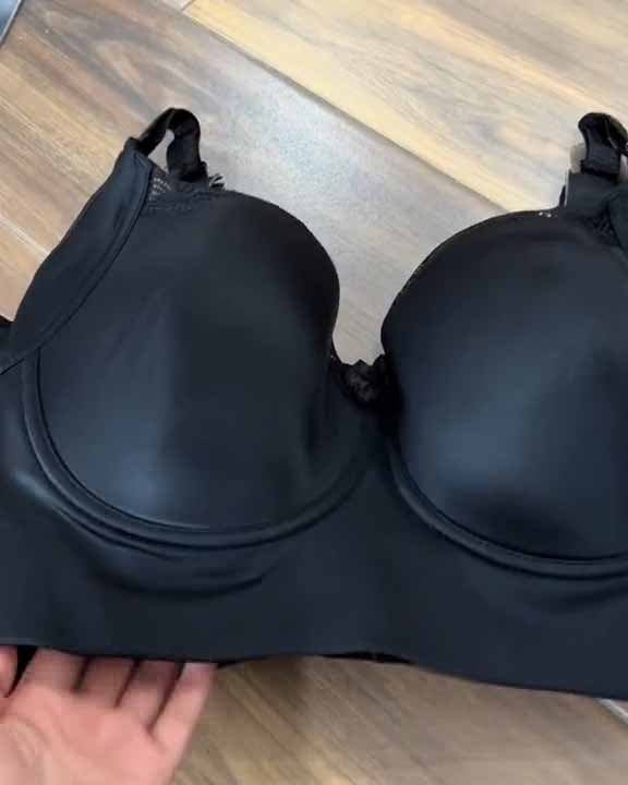 Comfort Lace Wirefree Full Cup bra - By Qivii