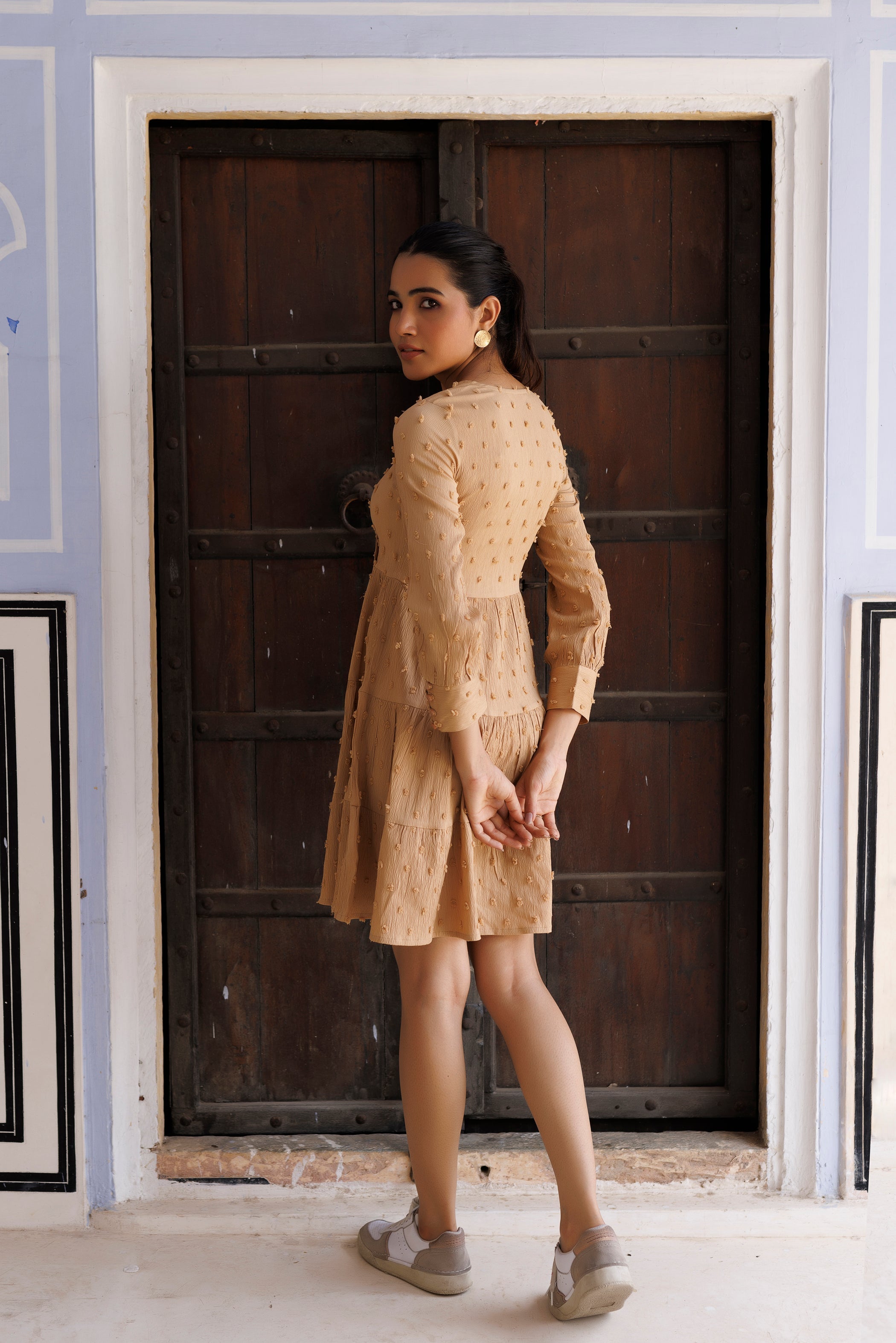 Biscuit Beige Dress