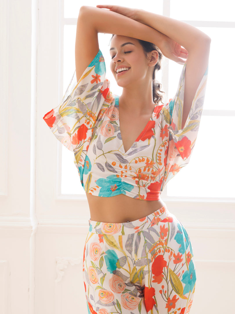 Powder Puff Muslin Co-ord Set