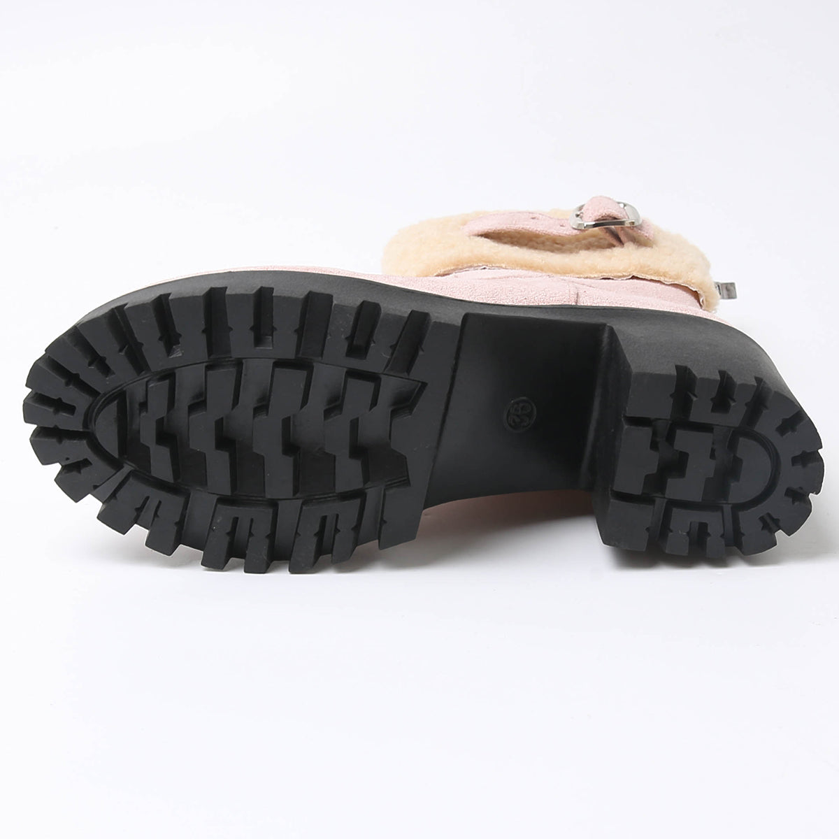 Women's Plush Fleece Lined Snow Boots - Chunky Heel Ankle Winter Fashion Boots (US 4-10)