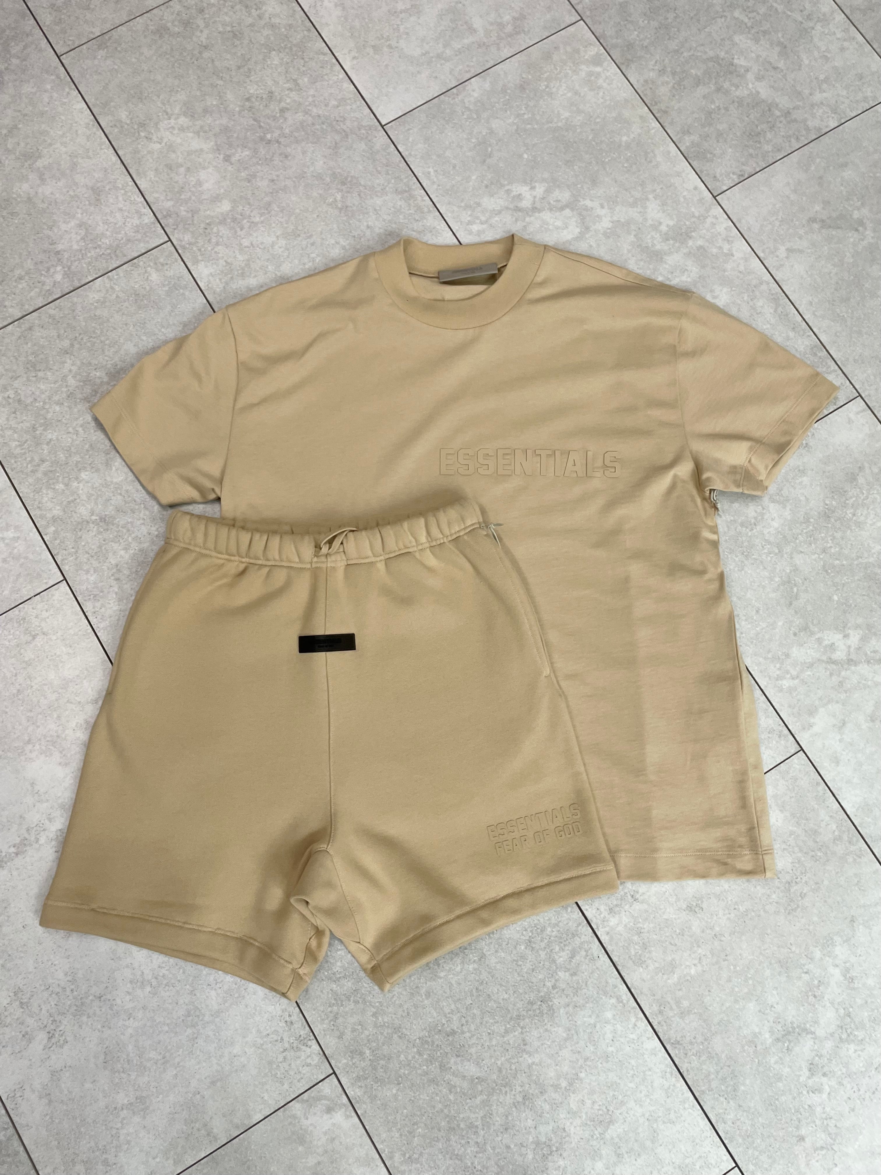 SS23 T-Shirt / Shorts / Set - Sand - By Qivii