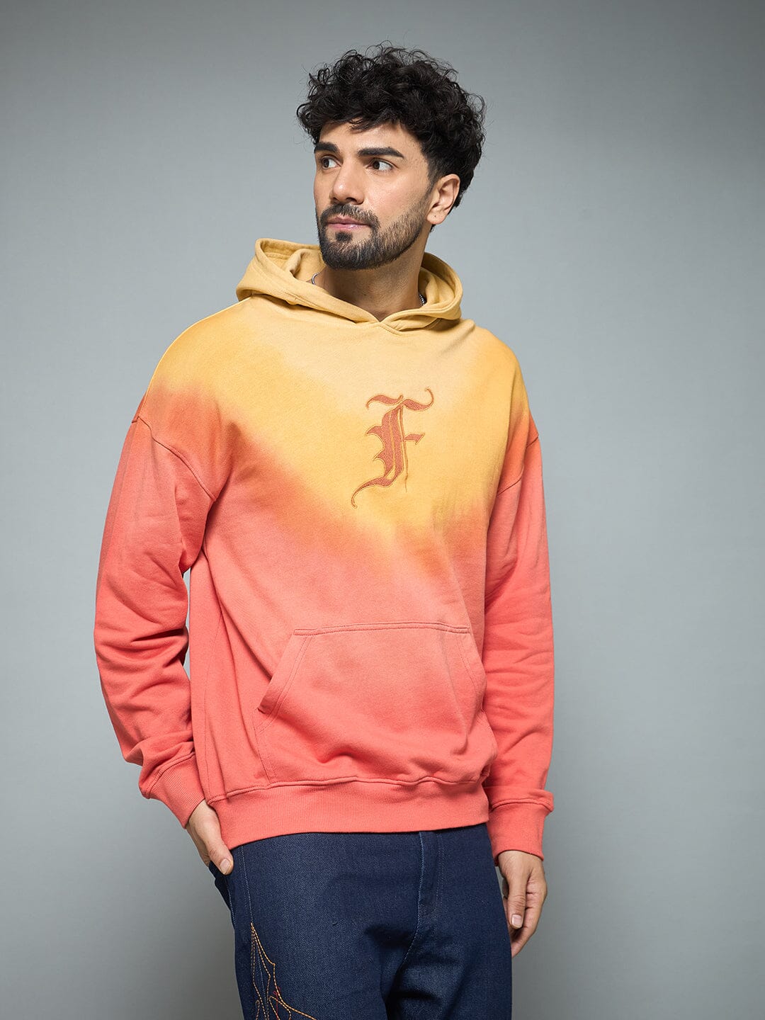 Sunrise Ombre Oversized Hoodie