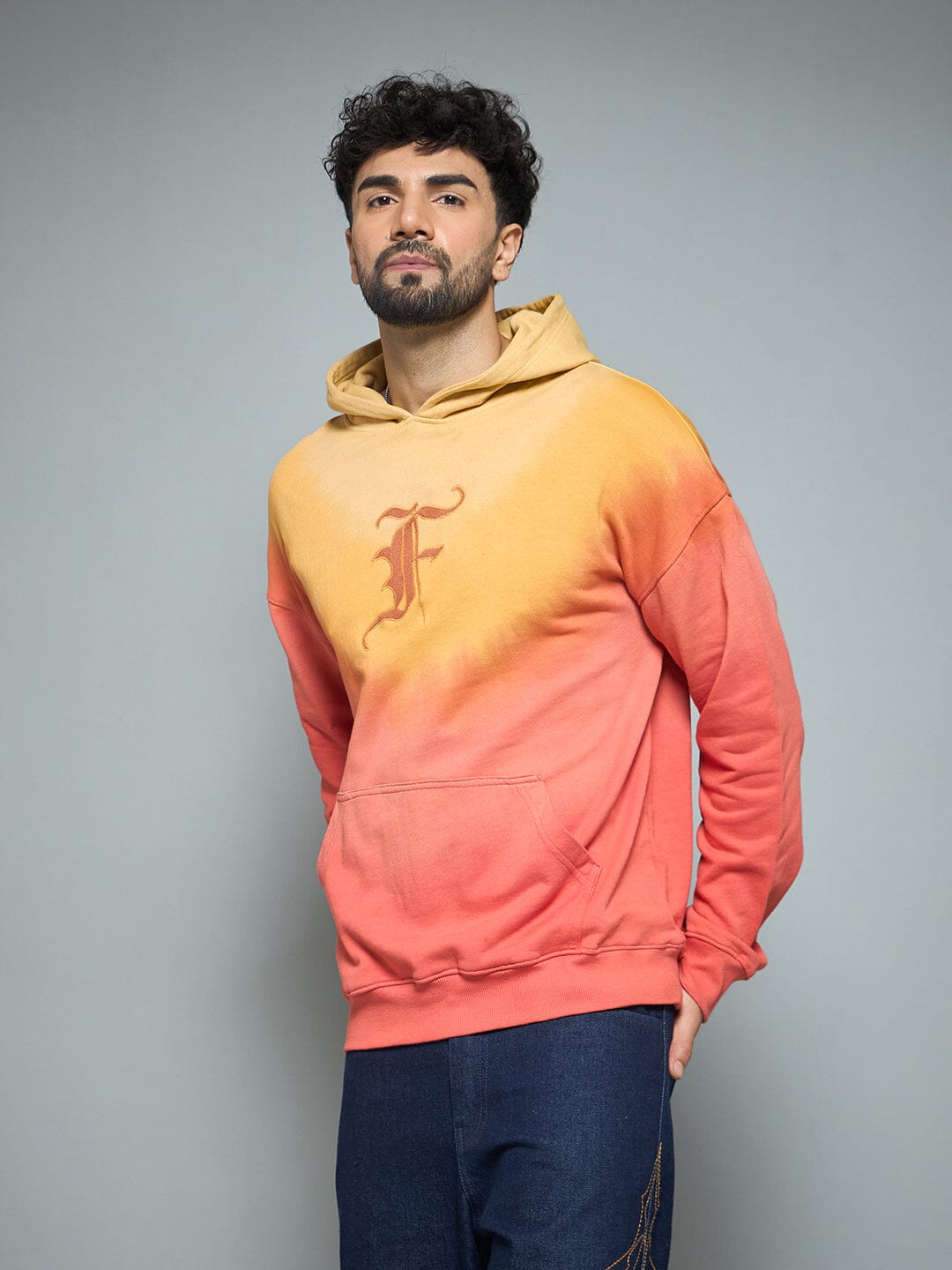 Sunrise Ombre Oversized Hoodie