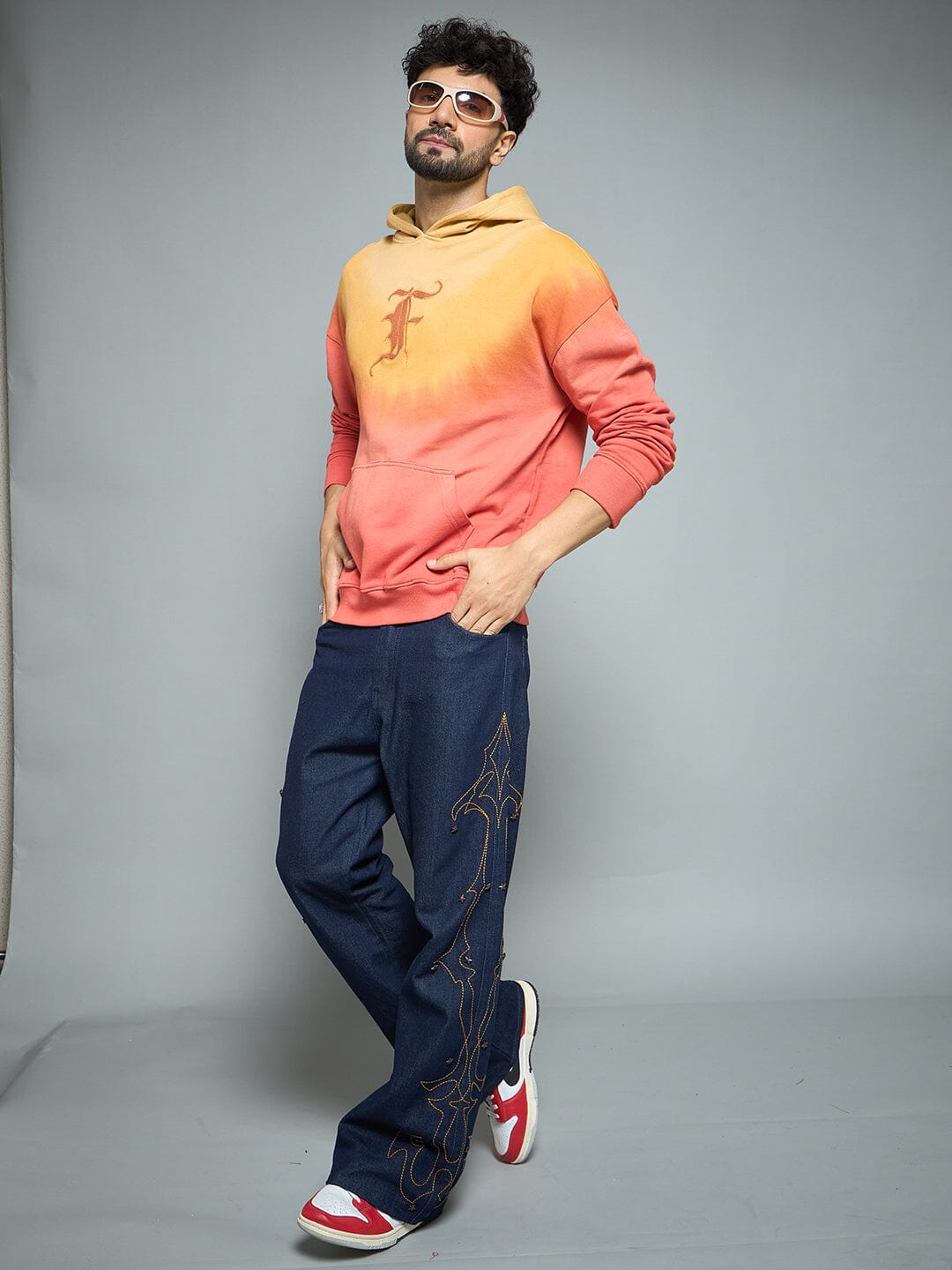 Sunrise Ombre Oversized Hoodie