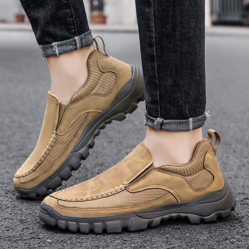 New Men’s Casual Loafers – Comfortable & Lightweight Walking Shoes, Slip-On Men’s Leather Loafers, Easy-to-Wear Casual Footwear