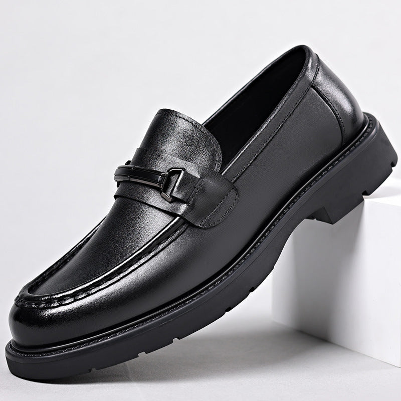 Men's Premium Leather Loafers - Stylish, Comfortable, and Slip-Resistant Casual Business Shoes