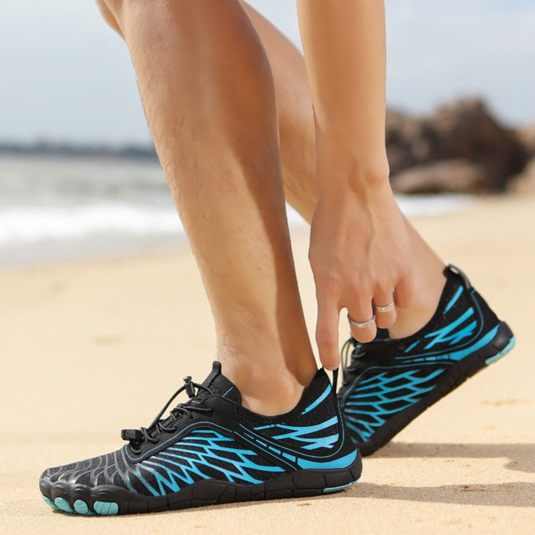 Men’s & Women’s Outdoor Toe Water Shoes for Hiking, Swimming, Cycling, Beach, & Fitness Activities