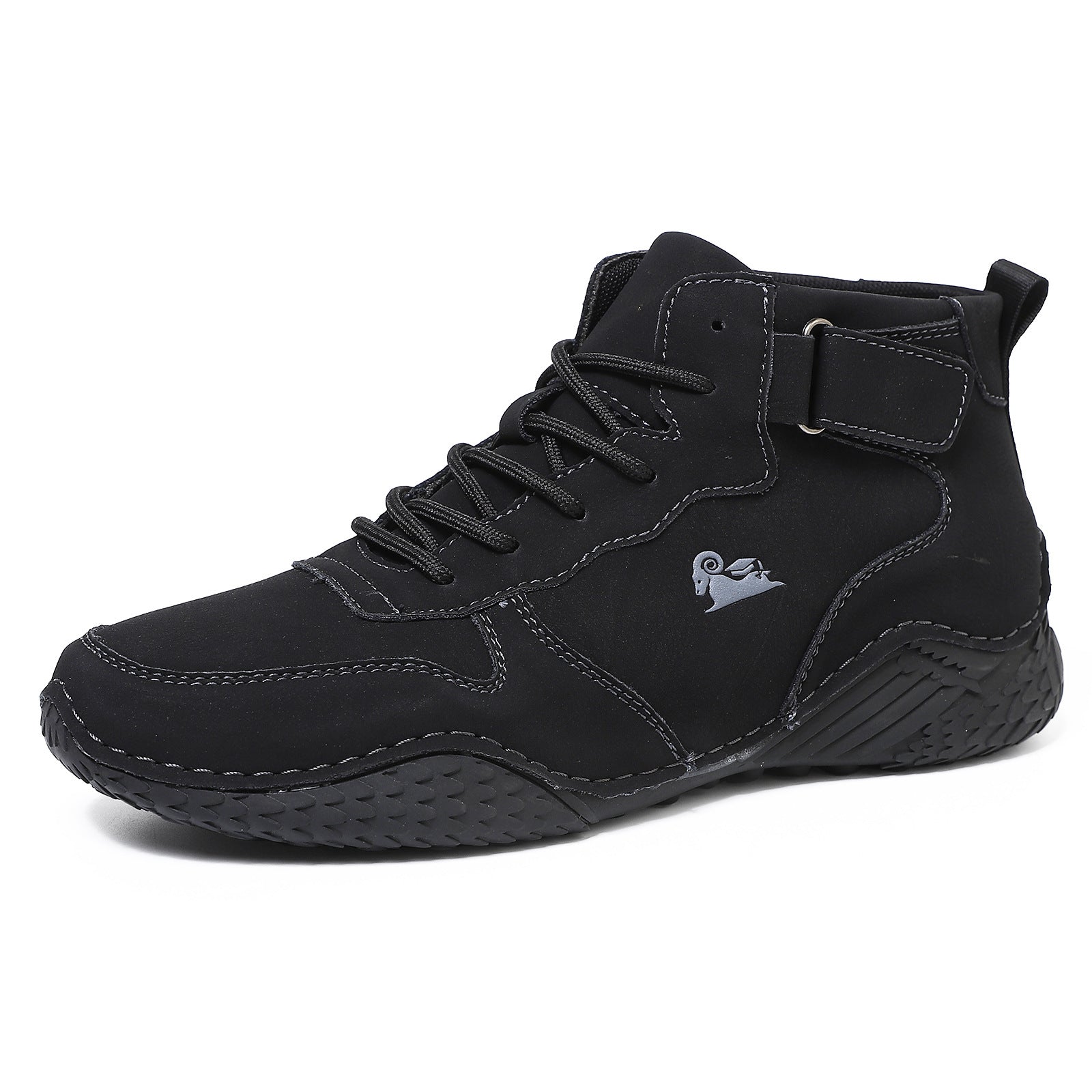 Men’s Octopus High-Top Suede Martin Boots Handmade Casual Boots