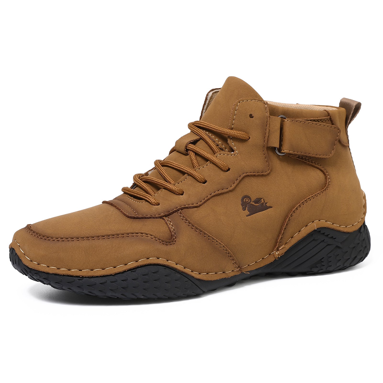 Men’s Octopus High-Top Suede Martin Boots Handmade Casual Boots