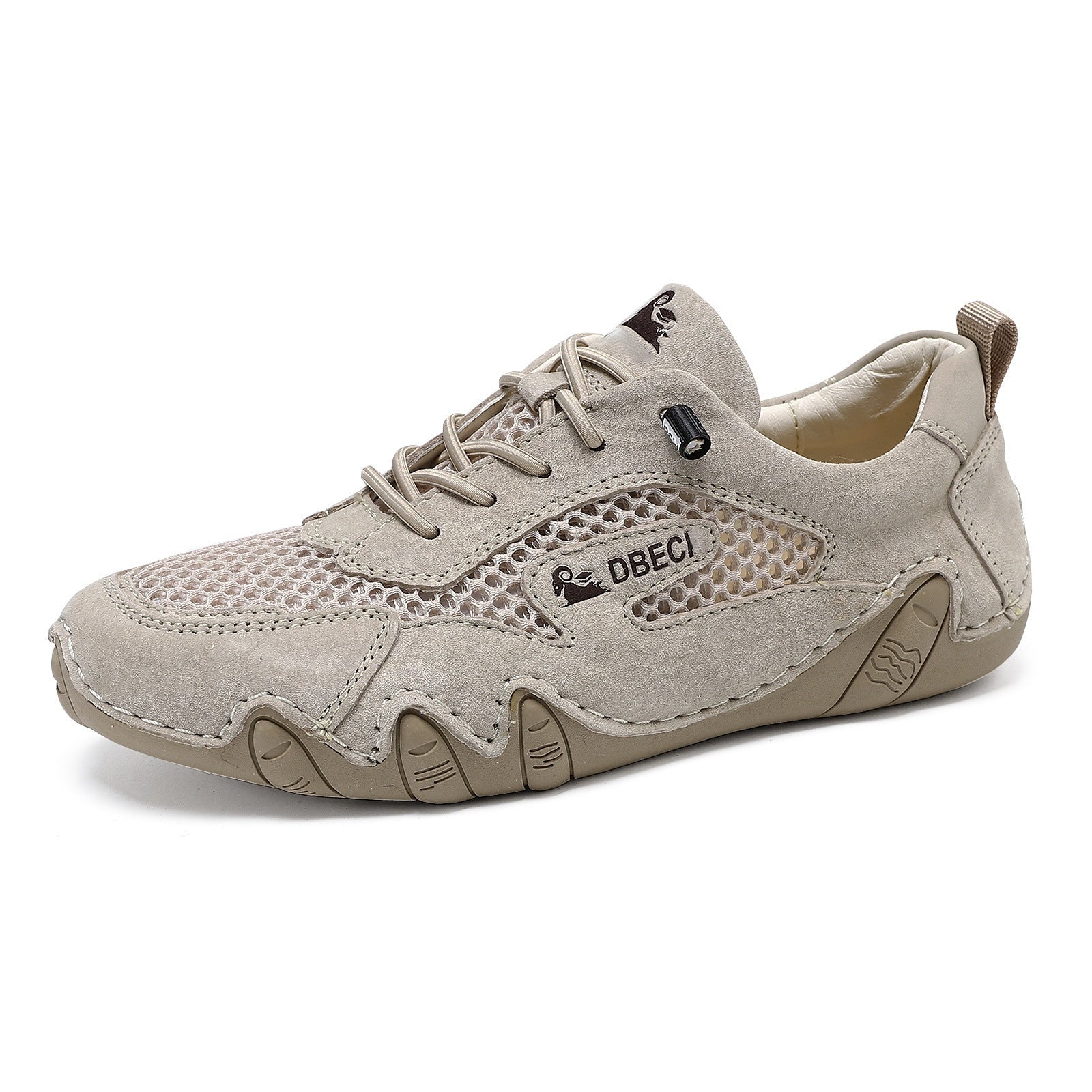 Men's Best-Selling Outdoor Breathable Mesh Sneakers Plus-Size Rubber-Soled Sports Shoes