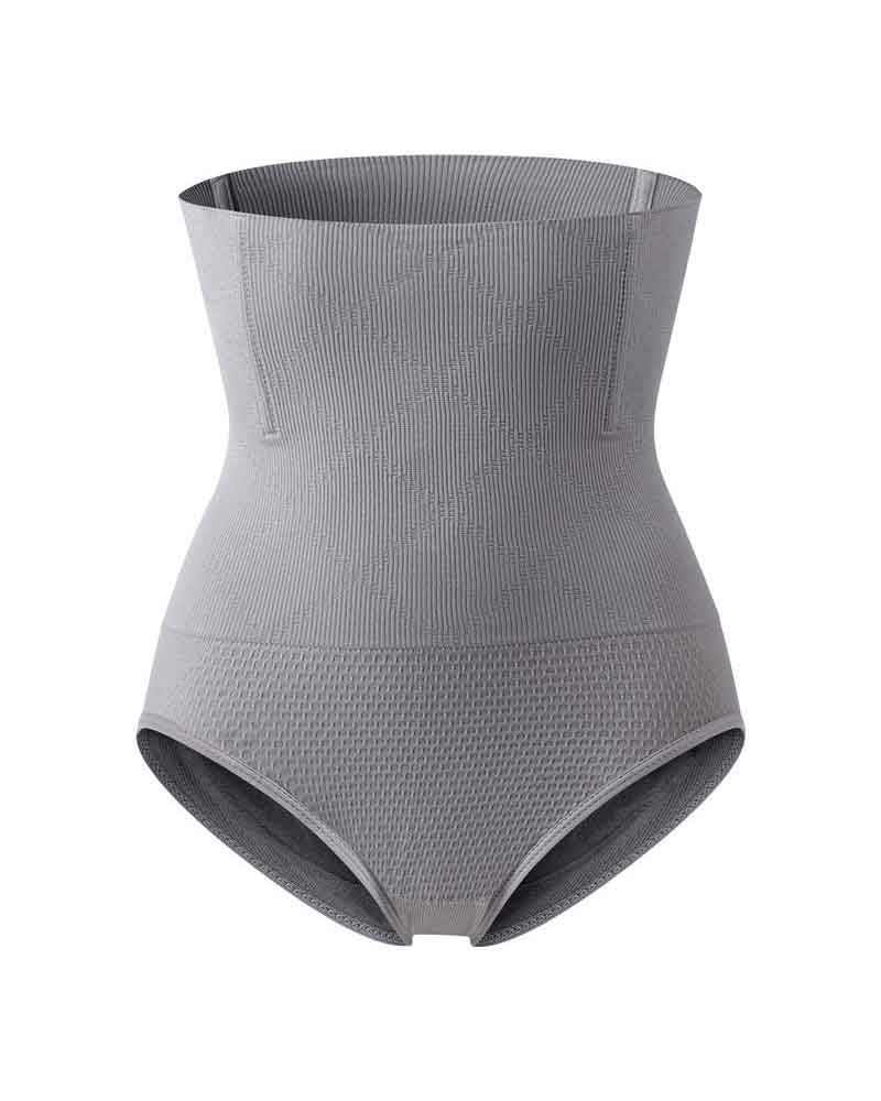 High Waist Butt Lift Shaping Briefs Seamless Tummy Control Shapewear Panties - By Qivii