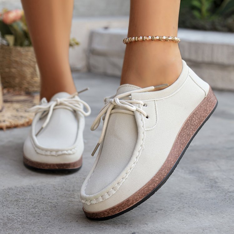 Women's CloudTie Comfort Flats - Soft-Sole Slip-On Ballet Shoes (US 5-10.5)