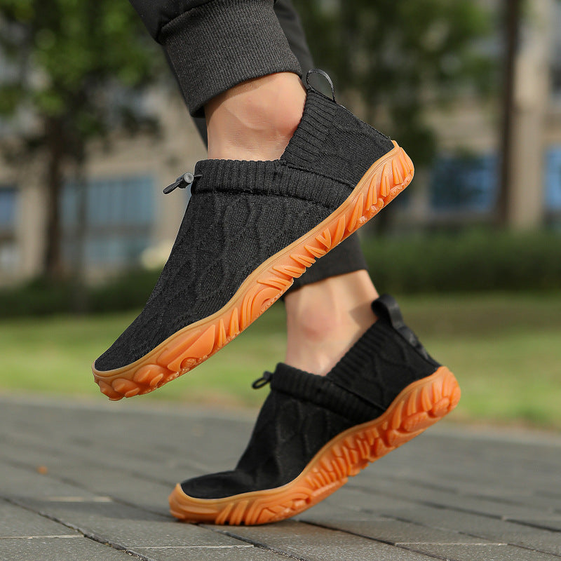 Unisex Performance FiveFinger Shoes – Wide-Fit Barefoot Training Shoes for Gym & Trail with Breathable Knit