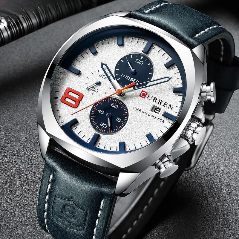 Waterdichte Militaire Chronograaf Sporthorloge - By Qivii
