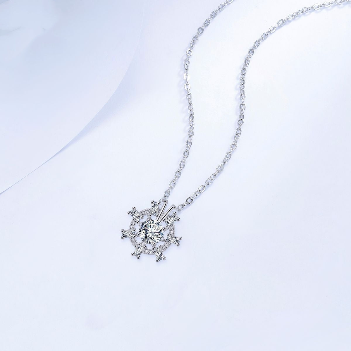 Bright Heart Fashion Necklace Female Clavicle Chain