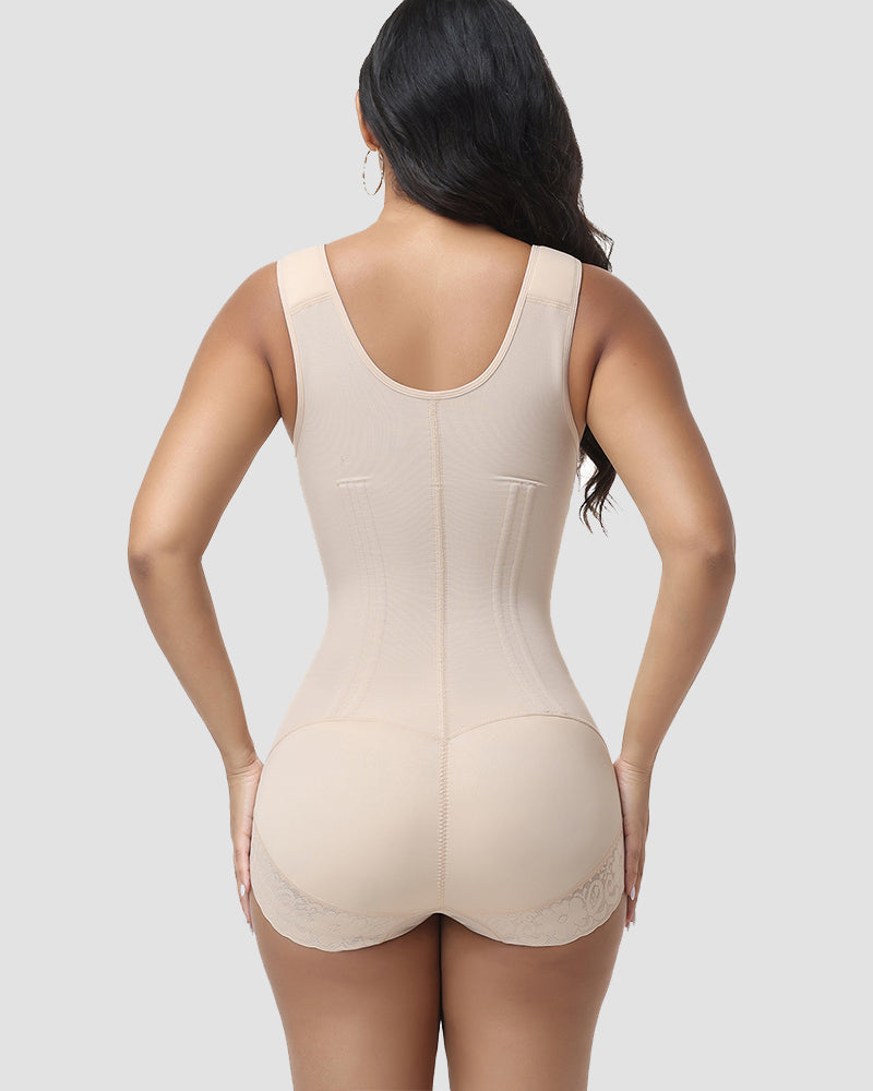 Shapshe® Fajas Colombianas Love Pattern Bodysuit Shapewear