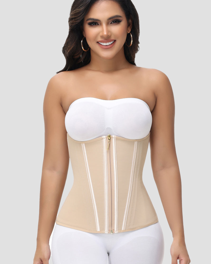 Shapshe® Fajas Colombianas Double Compression Tummy Control Waist Trainer