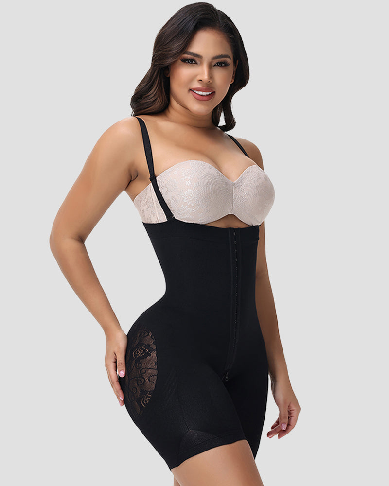 Shapshe® Women's Butt Flower Cut out Hip Lifting Fajas Colombianas Firm Control Shapewear
