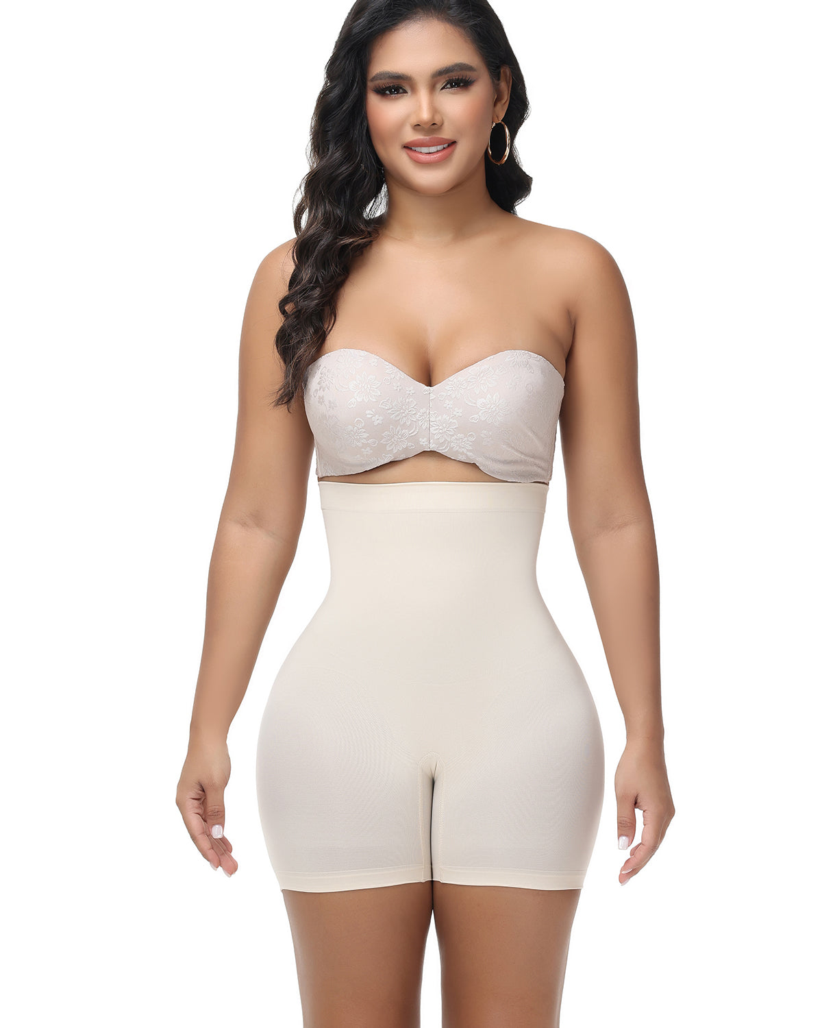 Shapshe® Seamless High Waist Tummy Tuck Shaping Shorts