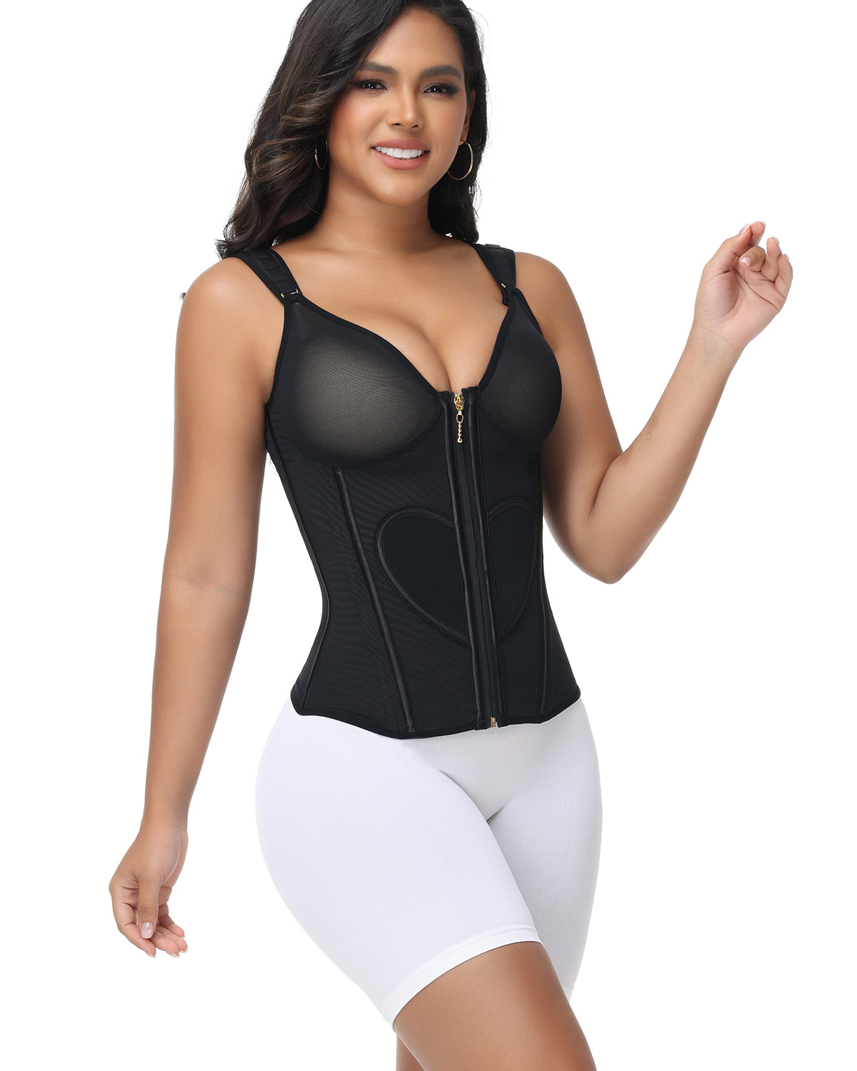 Shapshe® Fajas Colombianas Love Pattern Tummy Tuck Waist Trainer