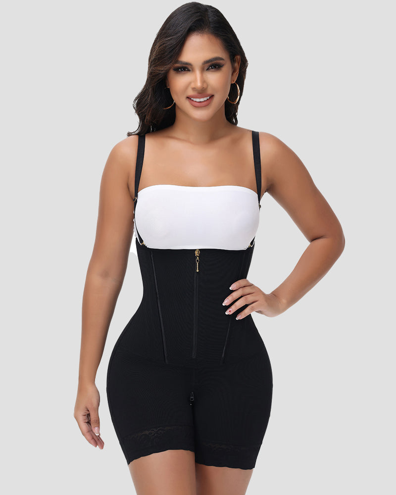 Shapshe® Open Bust Full Body Shaper Curvy Faja Butt Lifting (Pre-Sale) - By Qivii
