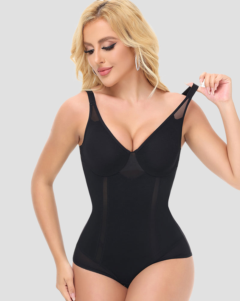 Shapshe® Mesh Built In Bra Tummy Control Bodysuit (Pre-Sale)