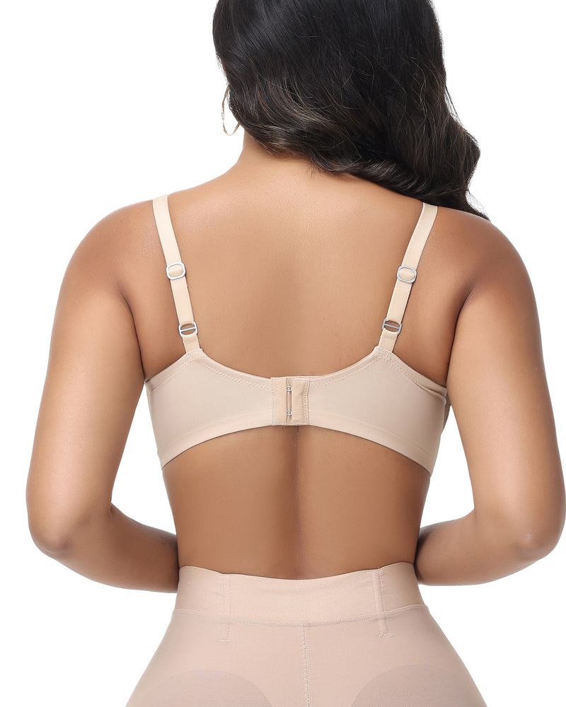 Shapshe® Full Coverage Underwire Non Padded Lace Bra