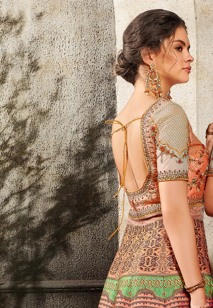 Nature's Luxury: A Tussar Silk Gown - qivii