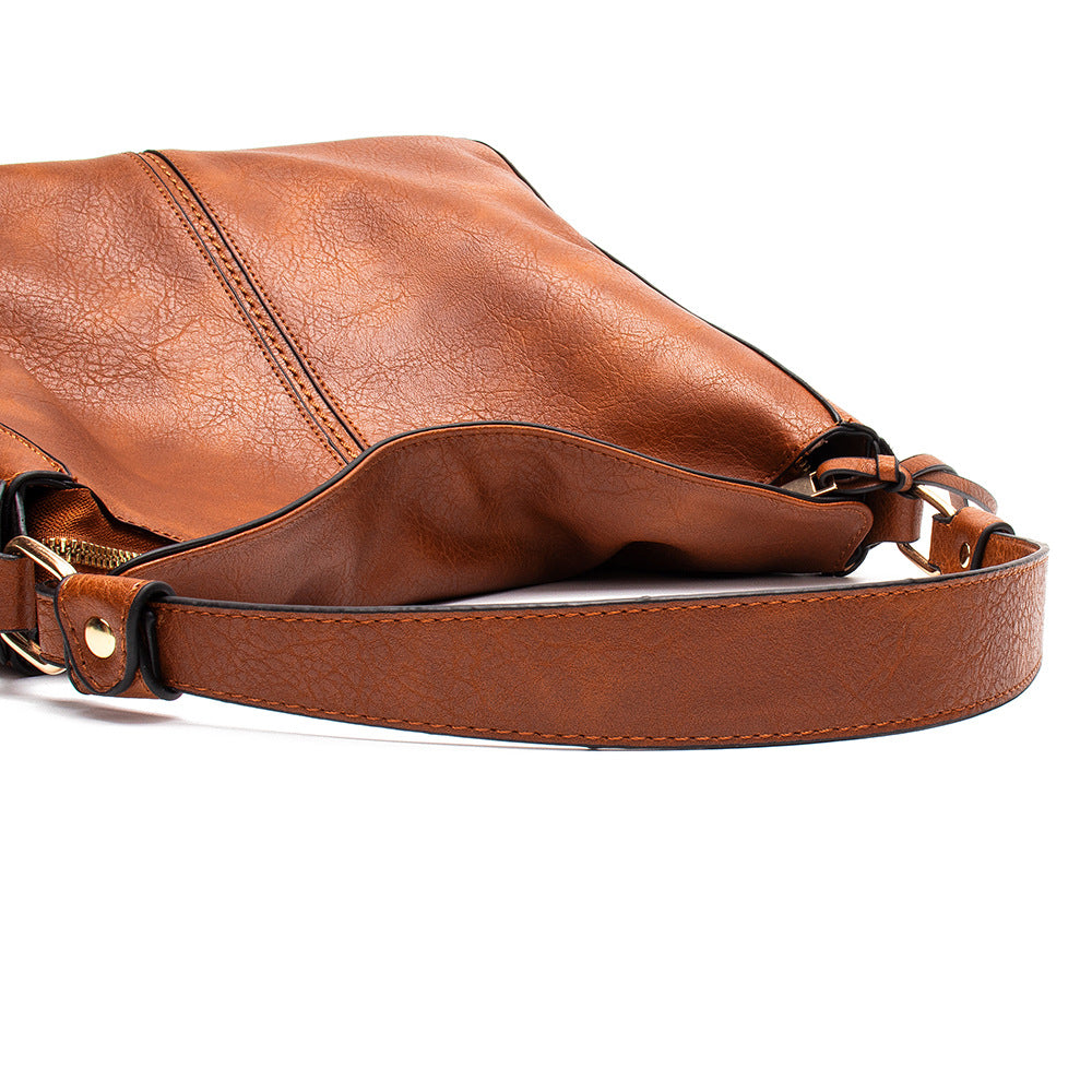 Ounamei Vegan Leather Hobo Tote Bag for Women | Large Capacity Shoulder Handbag with Adjustable Crossbody Strap