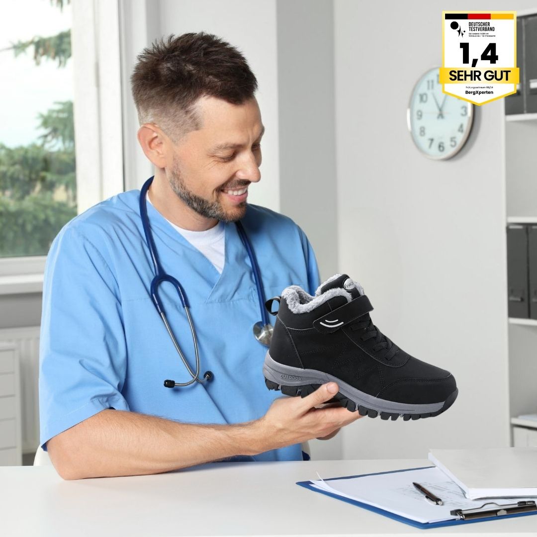 OrthoCare Boot - Ergonomischer & schmerzlindernden Komfortschuh - By Qivii