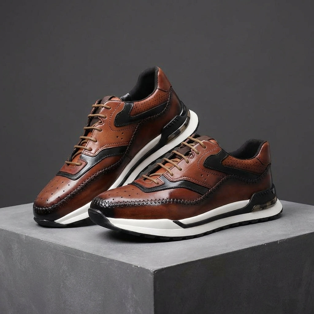 Montague Cowhide Air Sneakers
