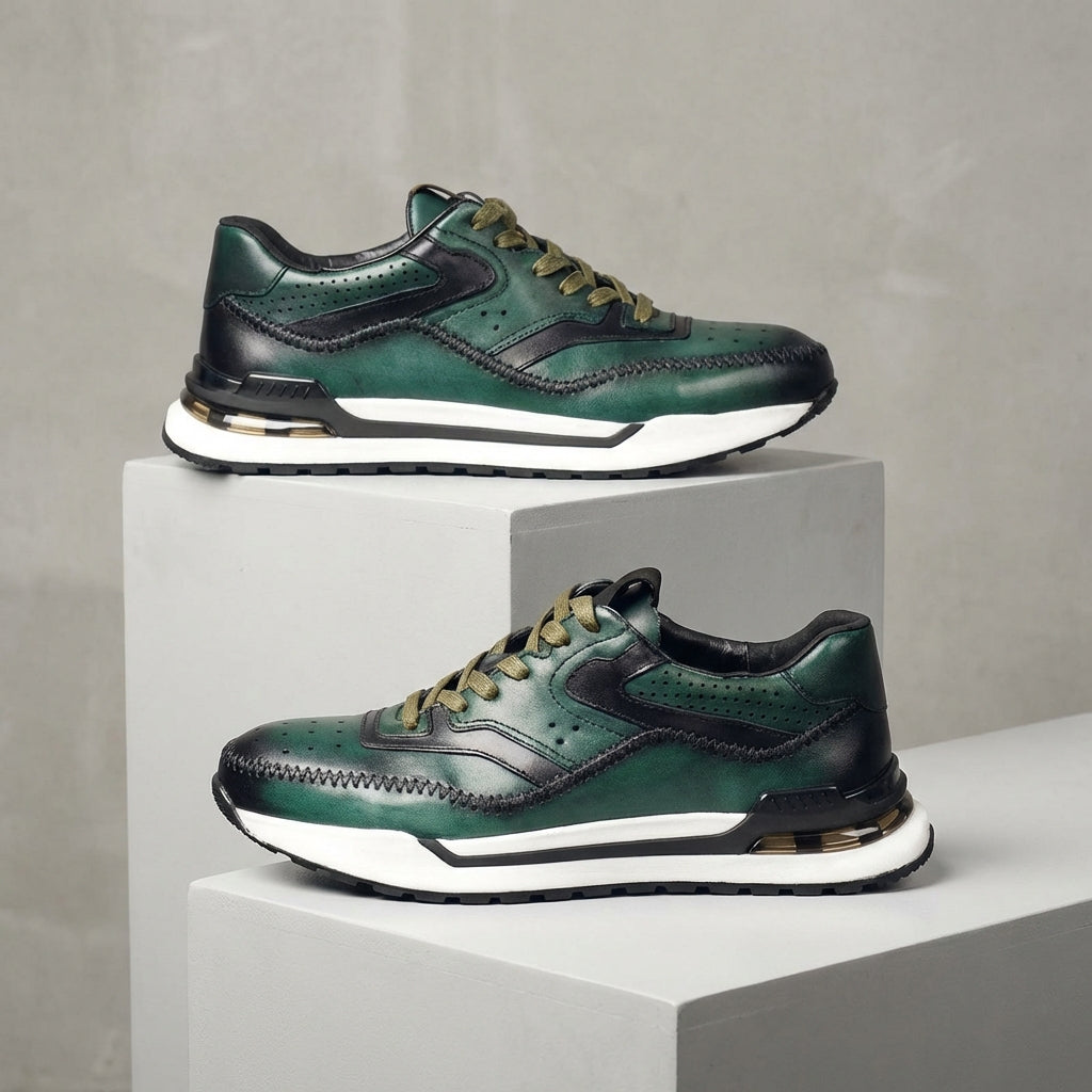 Montague Cowhide Air Sneakers