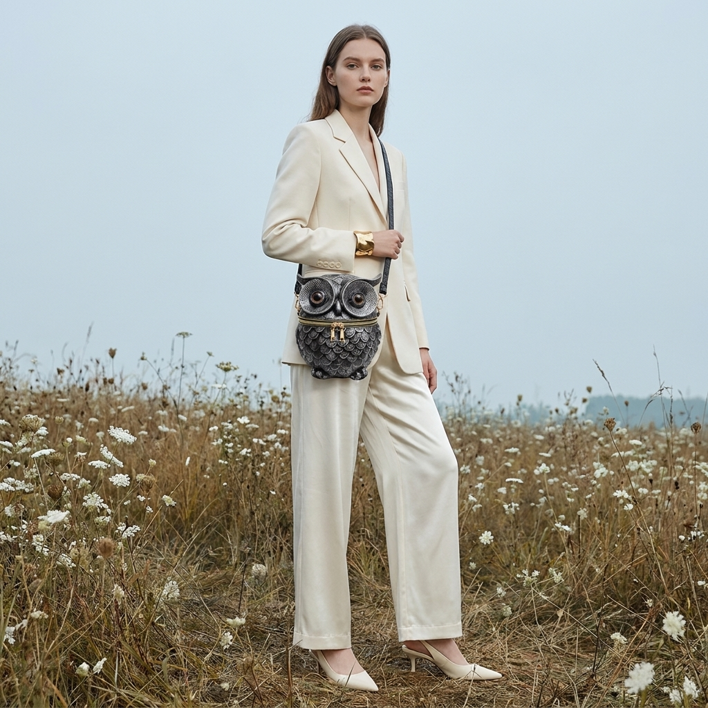The Noctura Mini in Vegan leather - By Qivii