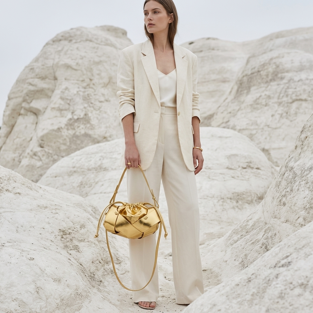 Aurea Knot Bag in Vegan Leather - By Qivii