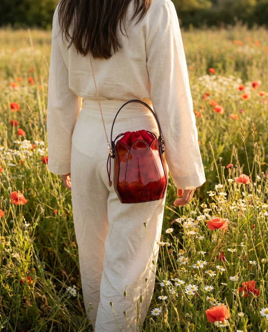 Tuliera Mini in Vegan Leather - By Qivii