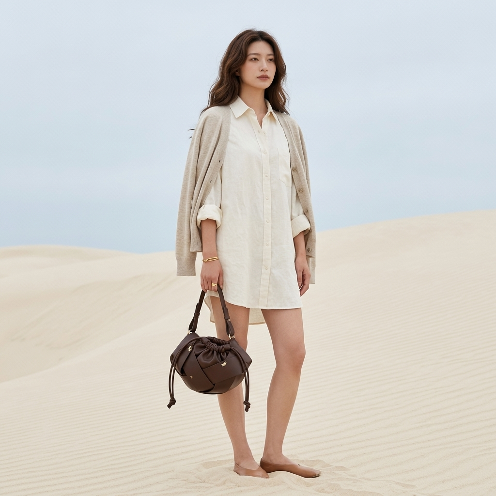 Aurea Knot Bag in Vegan Leather - By Qivii
